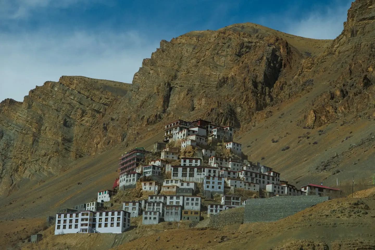 Spiti mountain landscape